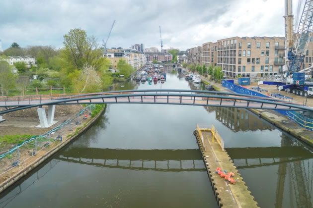 New Brentford Dock Bridge Opening Hit by Controversy